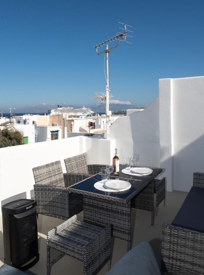 Apartamento Amazing Maisonette With Roof Garden & Bbq Mykonos Town Exterior foto